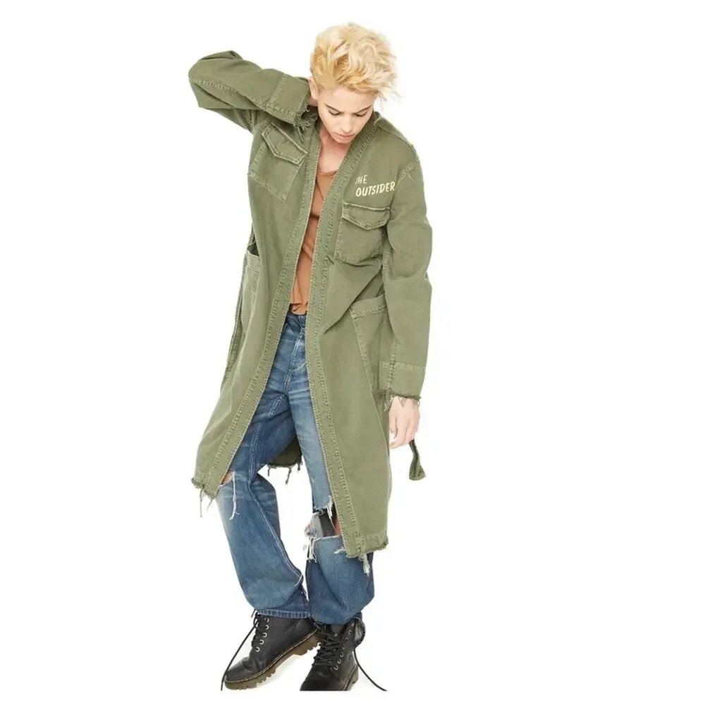 Free People x Sandrine Rose - NWT Army Long Jacket - Picture 4 of 16
